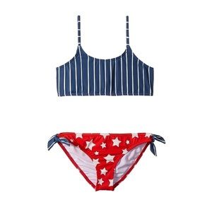 Billabong Kids Swim Bikini - Blue and Red